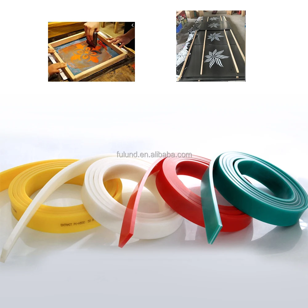 Резиновый скребок для трафаретной печати/Полиуретановый Шелкового