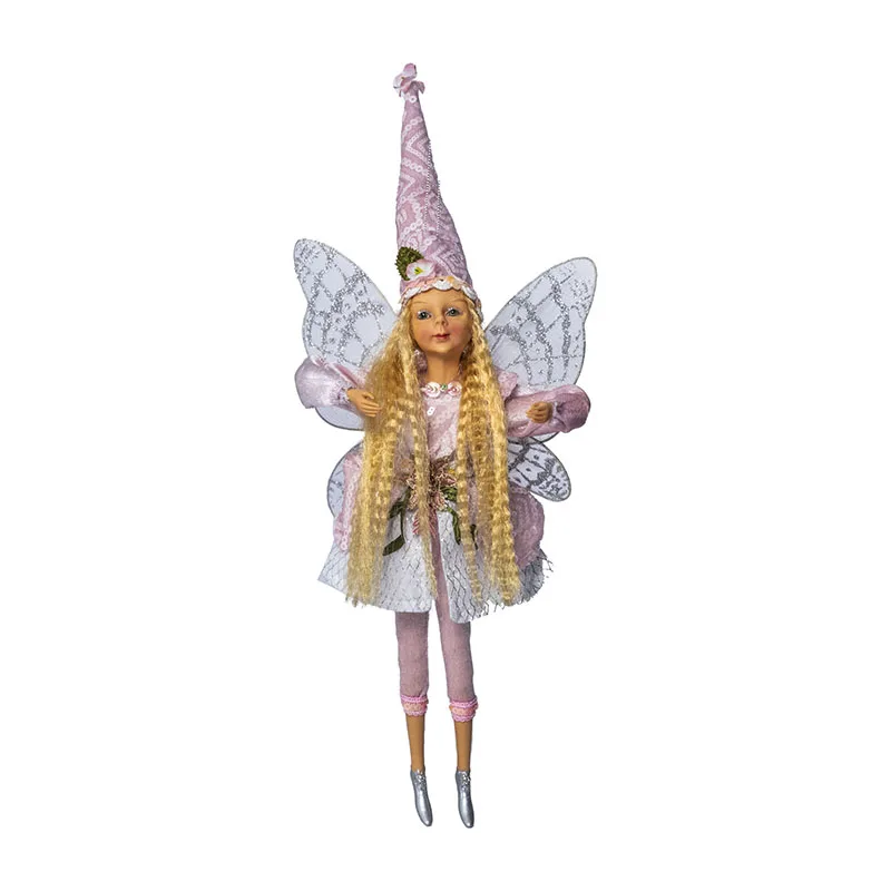 Hot Sale 16.5inch/42CM Xmas Decoration Cartoon Cute Soft Christmas Elf Plush Elf Doll