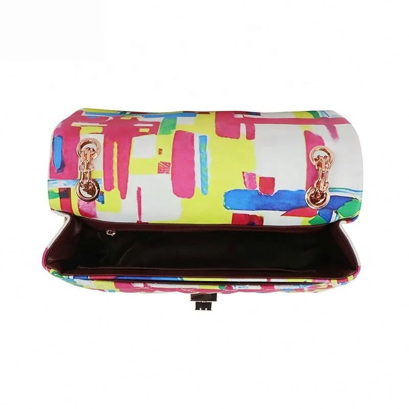 INS Hot Luxury PU Leather Waterproof Travel Crossbody Messenger Bag for Girls