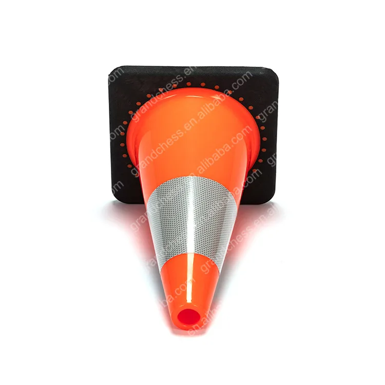 Hot Sale Black Base PVC Cone Safety Road Red Traffic Cone Sign For Australia