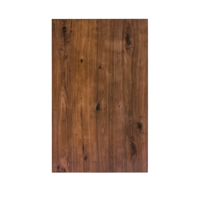 OEM/ODM black walnut solid wood veneered table top OSB wood Customized Living room hotel bedroom Furniture