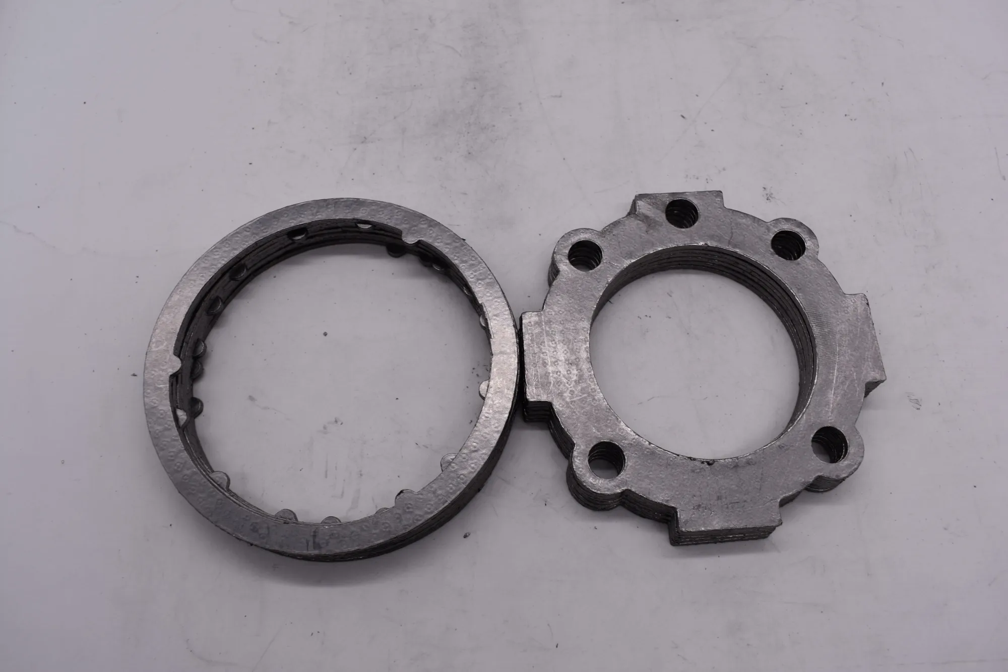 DIN10 metal wound graphite gasket