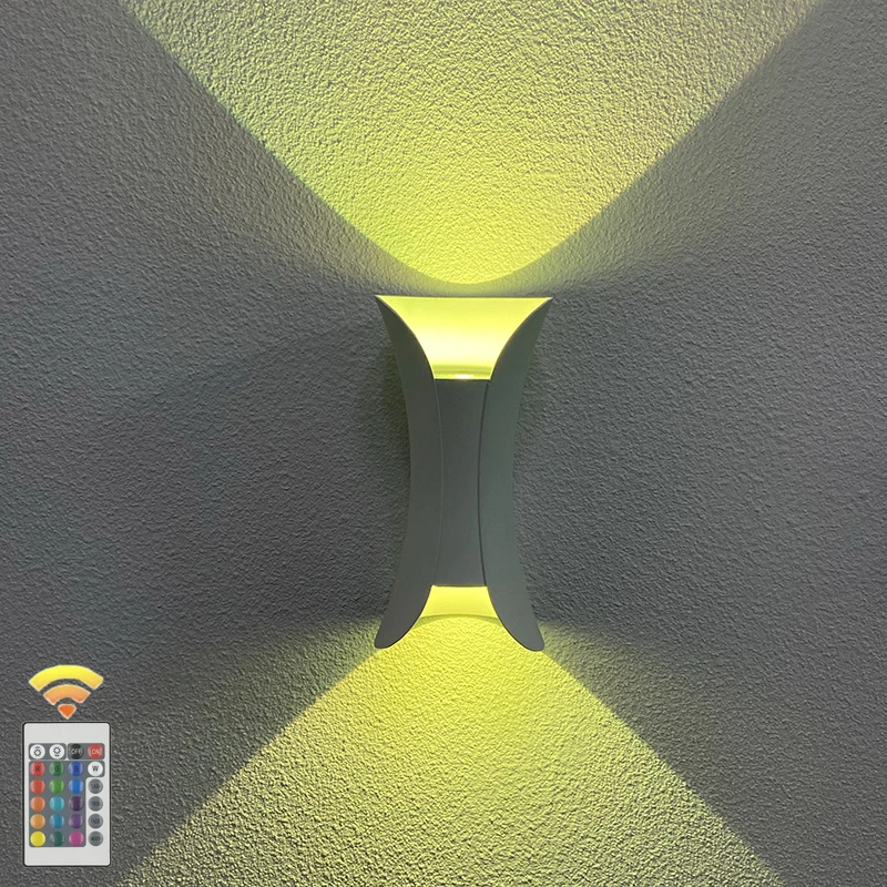 Outdoor waterproof LED wall lamp villa corridor courtyard exterior wall small waist bedroom up and down lighting fixtures