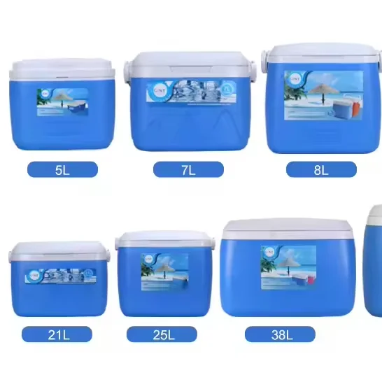 CF Series Multi Size Cooler Box Large Capacity Coolers Ice Chest Cooler Box for Wine Beverage Picnic Keep Cold Container