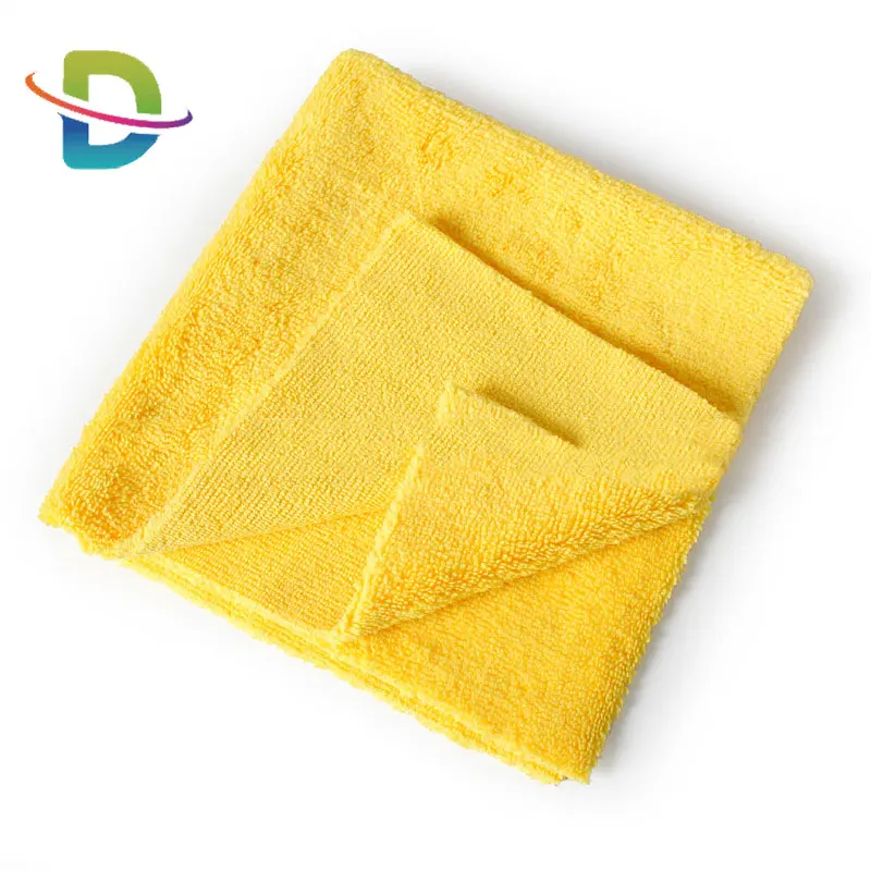 Auto Detailing Edgeless Microfiber Long-Low Pile Buffing Drying Towel