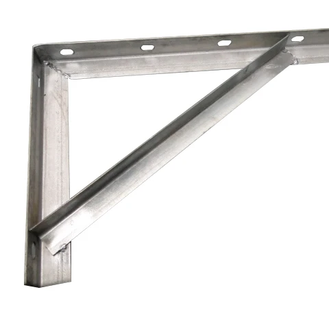 Кронштейн-вешалка для кабелей из углеродистой стали L-образные металлические кронштейны крепления на стену прямоугольный оцинкованный кронштейн поддержка проводов и