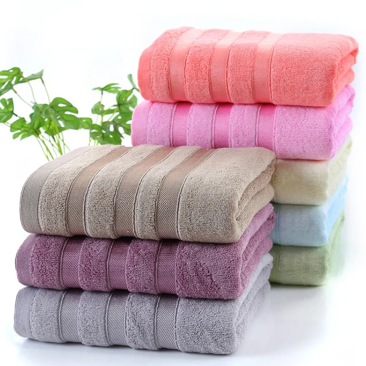 Hot sale high quality super absorbent new bamboo  fiber dry hair towel bamboo clean towel