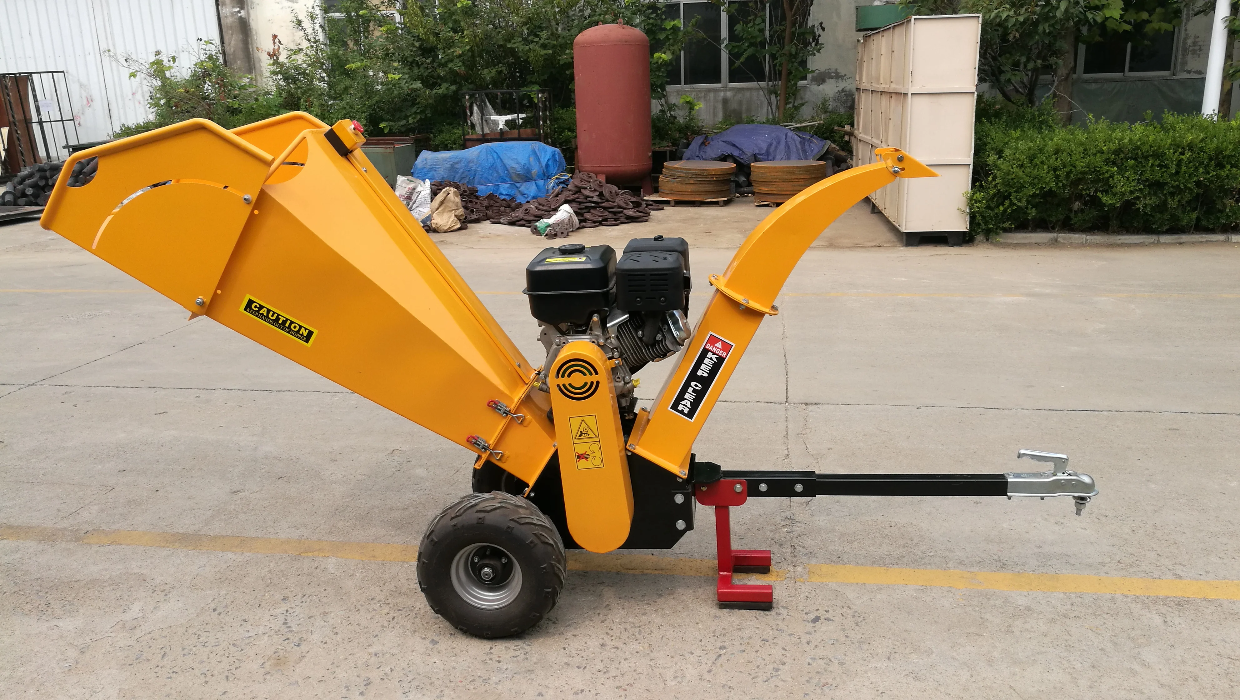
13hp ATV chipper shdredder with petrol engine 