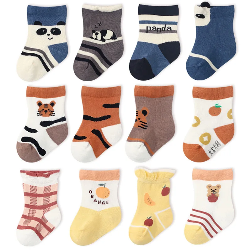 Comfort Cotton Anti Slip Non Skid Ankle Toddler Kids Boys Girls New Born Baby Socks
