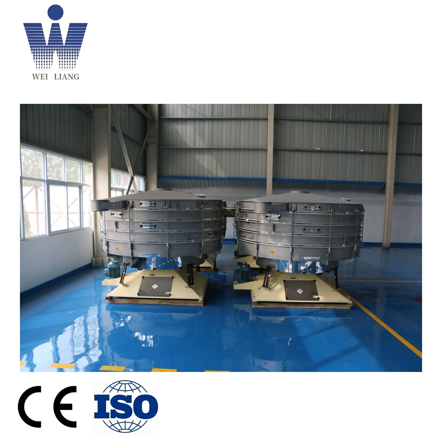 Fine Screening High Quality Tumbler Sieving Machine Grading Sodium Chloride Citric Acid Powder Tumbler Sieving Machine