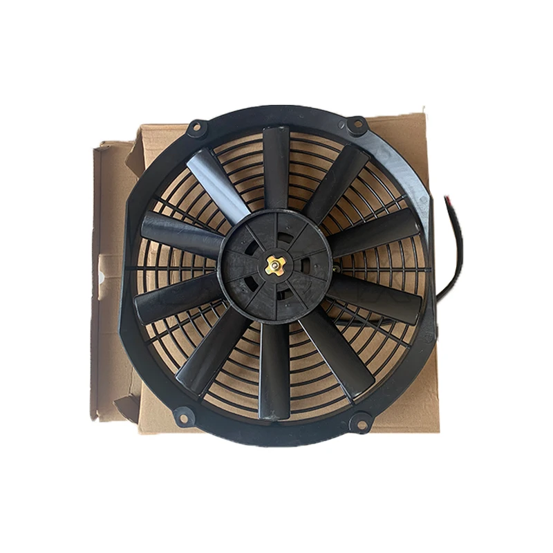 10 inch Auto Universal AC Fan Straight Blade For Radiator 12V/24V Fan For Car