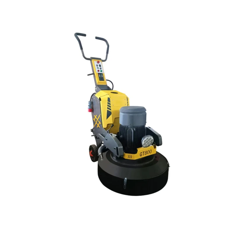 High Quality Portable Surface Electric Dustless Diamond Epoxy Resin Concrete Edge Floor Grinder Polisher Polishing Machine