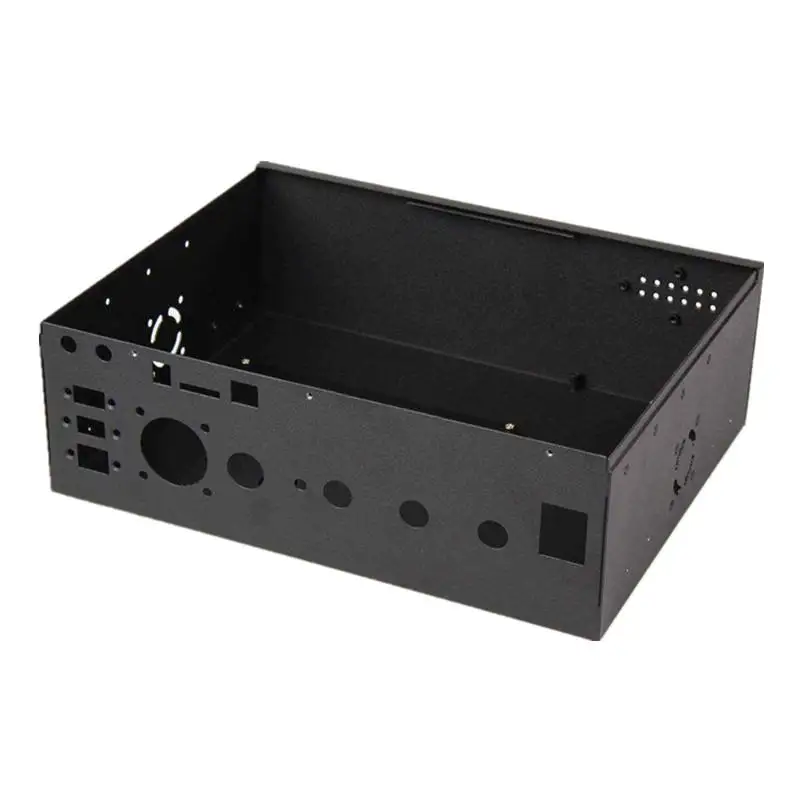 Custom sheet metal cabinet bracket aluminum stainless steel cutting bending parts fabrication