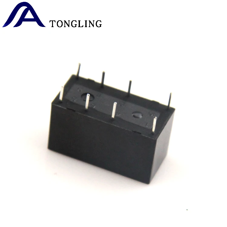 TONGLING TL4078 SPDT 2C 8 Pin 5V 6V 9V 12V 24V 1A 125VAC Signal Relay For PCB