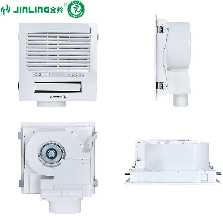 Multi-functional Wall Ceiling Window Mount Electric Bathroom Heater CB PTC Led Electric Fan Lamp Household Ceiling exhaust Fan