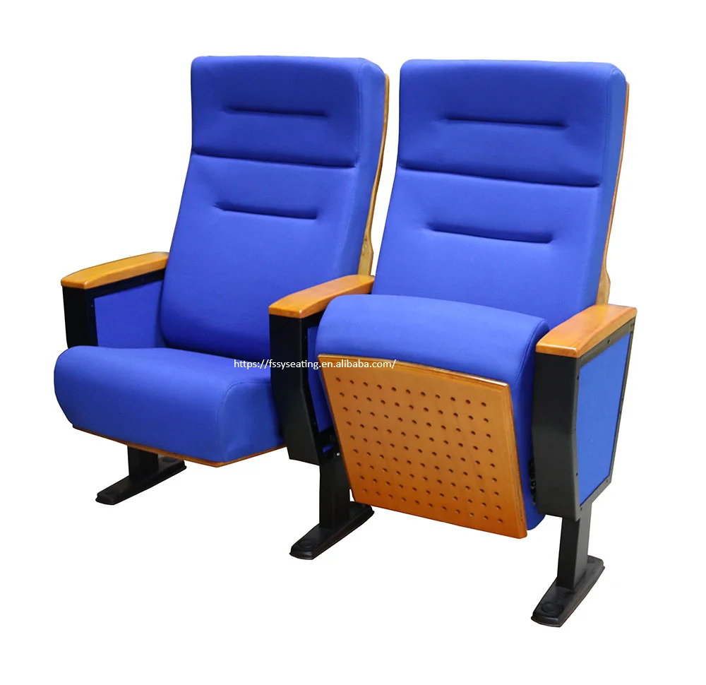 Wholesale Price Fixed Commercial Seating Theater Furniture Hall Chair Auditorium Seats