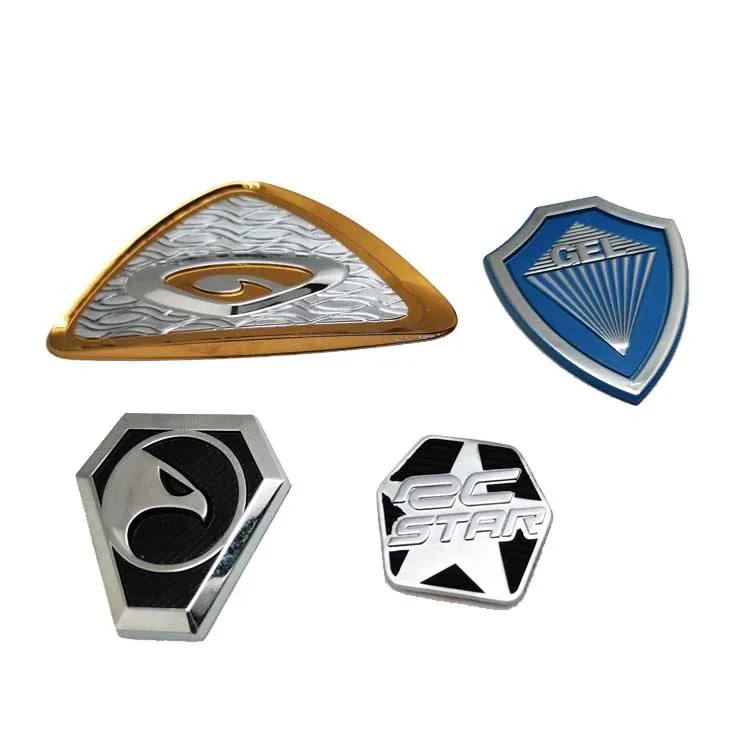 custom metal aluminium nameplate with filling color