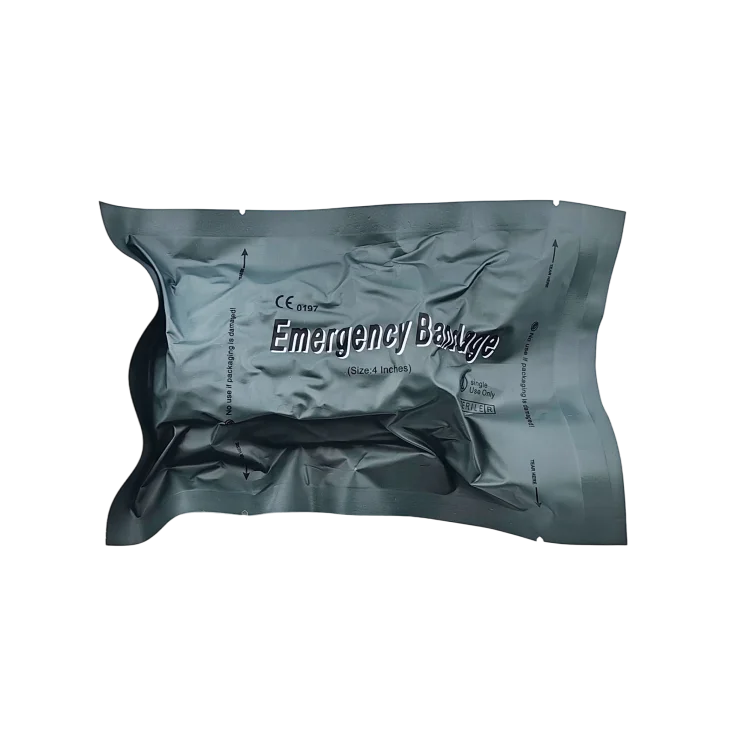 FarmaSino поставляется с вакуумной герметичной повязкой для экстренной помощи Стерильная израильская повязка для экстренной травмы повязка для лечения сильного кровотечения