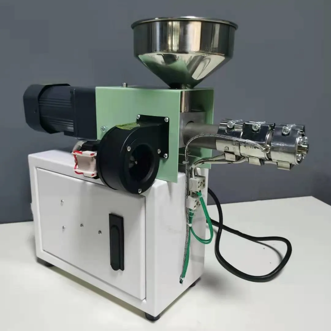 SJ12 mini lab desktop single screw small extruder extruder machine    plastic machine