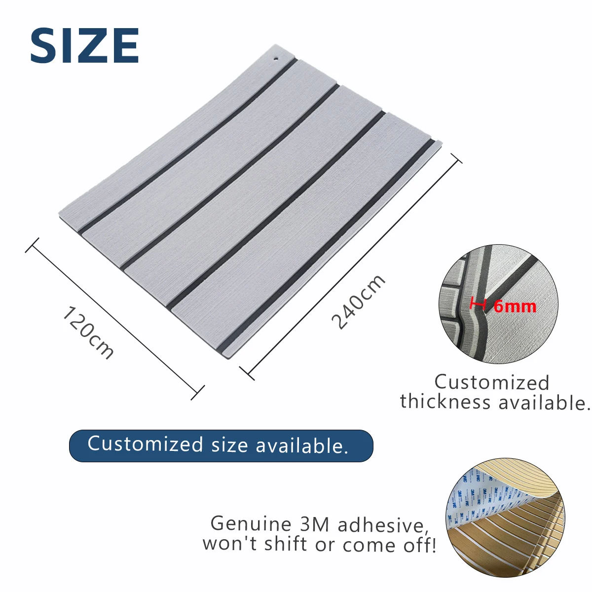 Manufacture Sea Ray Boat Floor Eva Boat Flooring Adhesive Deck Boat Flooring