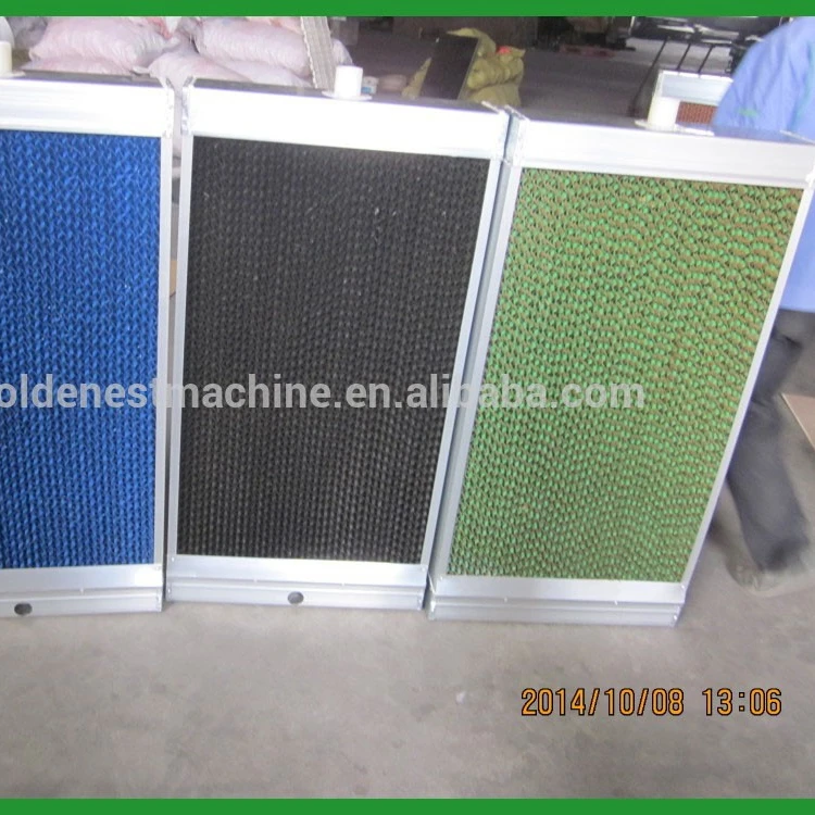 evaporative cooling cellulose pad cooler