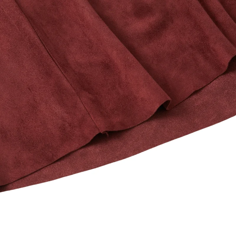 Dyed Wrap Dress Elegant Summer Closet Outfit Wrap Dress Short Sleeve V-Neck Suede Ladies Design Dress