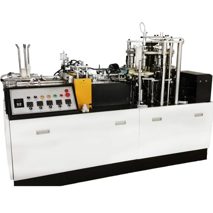 double and single pe coated paper carton cups making machine disposable paper glass machine