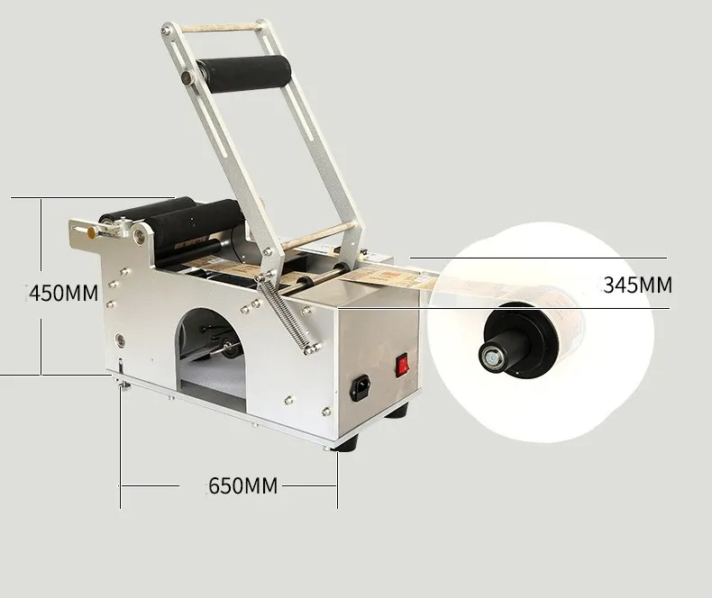 United States United Kingdom Canada Australia Round Bottles Water Wine Glass Bottle Labeling Machine with Best Quality