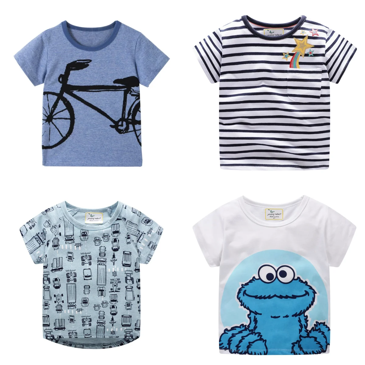 New Products Kids Summer Kids Shirts Short Sleeve Boys T-Shirts Boys Cotton Custom T-Shirts