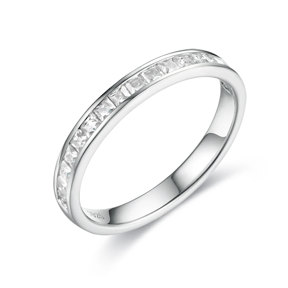 Customize Jewelry Kuololit 585 10K Rose Gold Ring for Women Solid labDiamond Moissanite Ring Matching Eternity Band