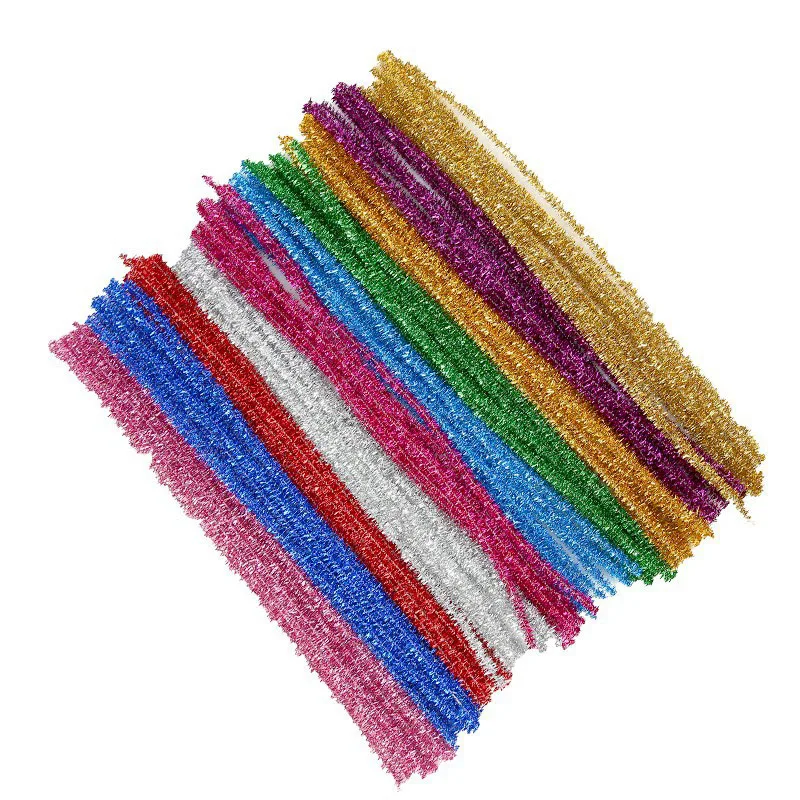 2023 New DIY Stuff Kid Creative Plush Chenille Sticks Stem Pipe Cleaner Hand Craft accessories child toys easter spring dec