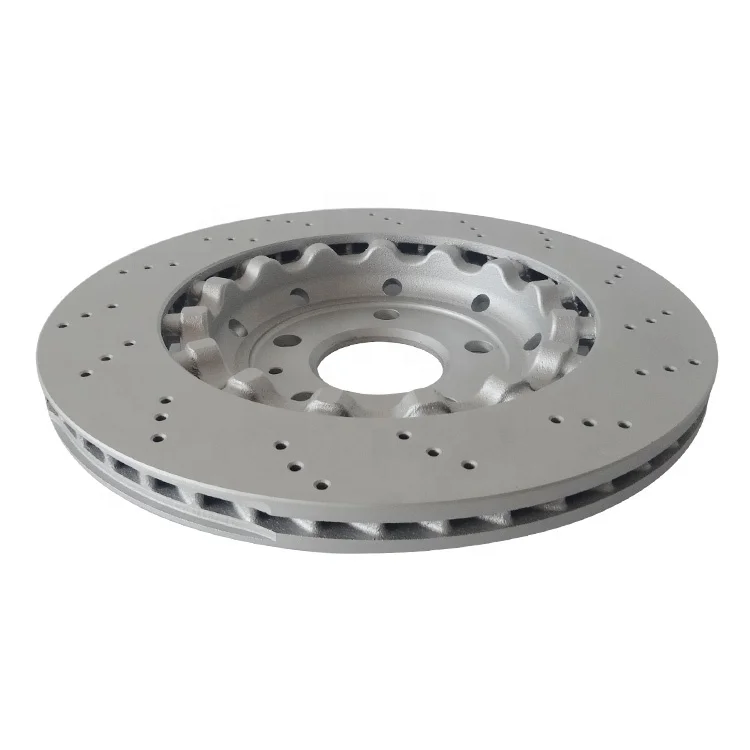 Rising star FOR AUDI RS4 B7 REAR LEFT RIGHT DRILLED BRAKE DISCS PAIR 8E0615601AB 8E0615602D