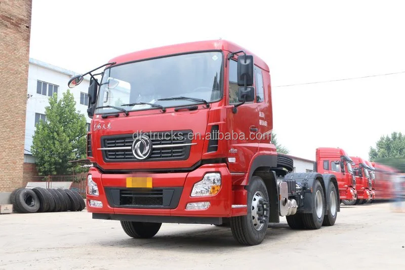 Подержанный дизельный двигатель 6x4 евро в 10 0 т Dongfeng Tianlong серии тягач распродажа!