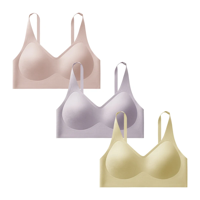 TEN-MJOURNEY Maternity Underwear Comfortable Fit Pregnant Nursing Bra with Adjustable Back Hook Buoyancy Design for Weaning Moms