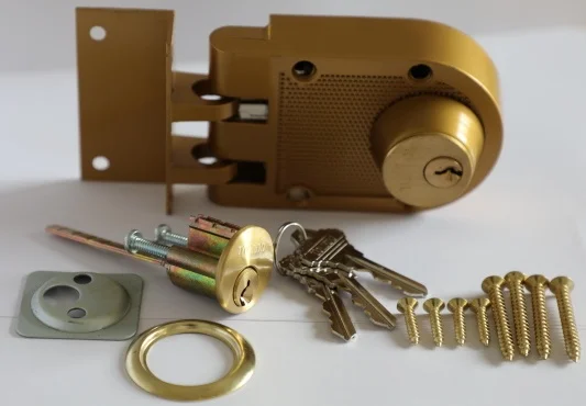 
Ferreteria Jimmy Proof Deadbolt Lock Barss Cylinder Doors Rm Lock Tiger Door Lock 