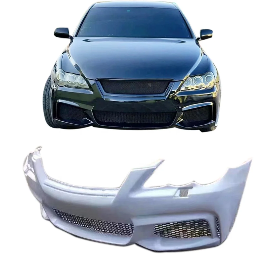 car front bumper for 2005-2009 Toyota mark  x reiz upgrade M style mark  x front bumper plastic material reiz car bodykit