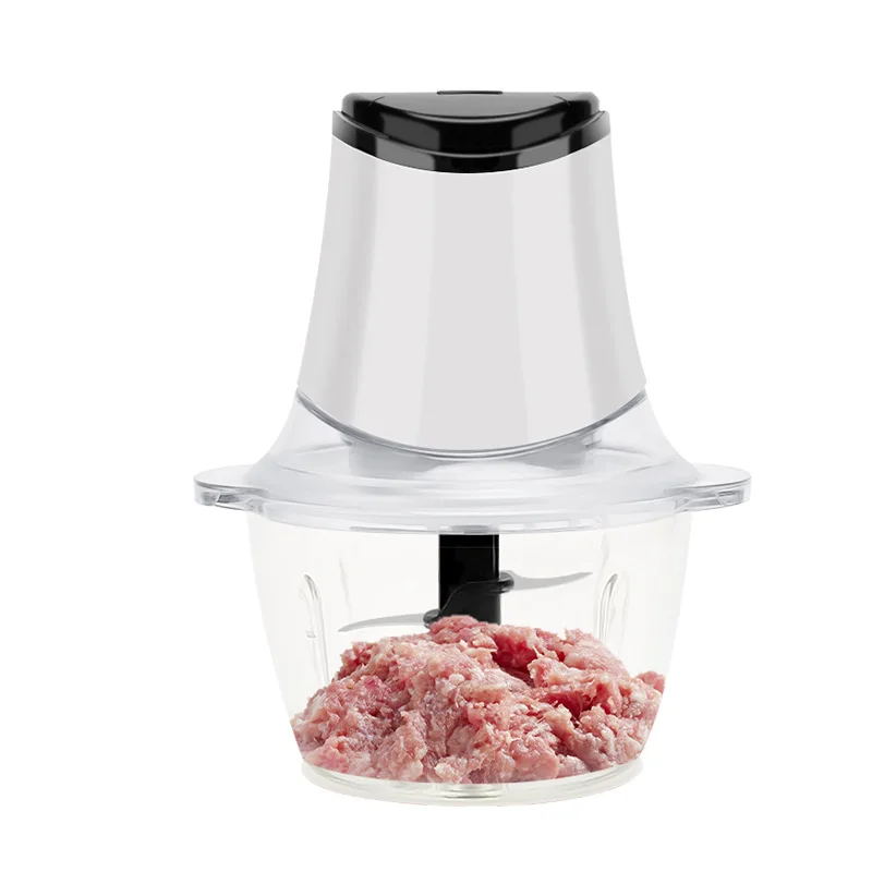 Factory wholesale stainless steel household blade meat grinder electric cooking machine kitchen garlic filling machine