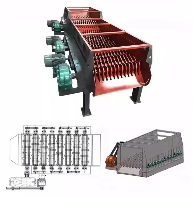 Sand screening machine / Sand and stone separator / Vibrating screen debris separator