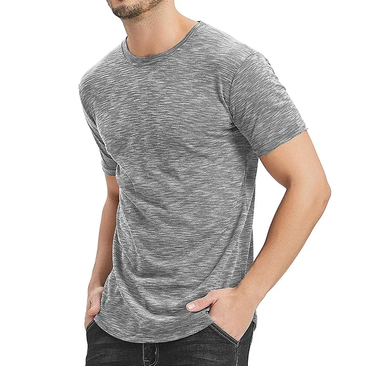 
wholesale Custom fashion printing cotton man t shirt template 