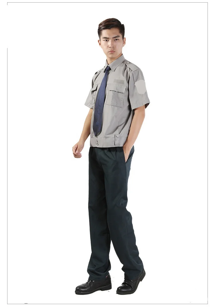 Private Security Guard Uniform Tactical Grey Security Uniform