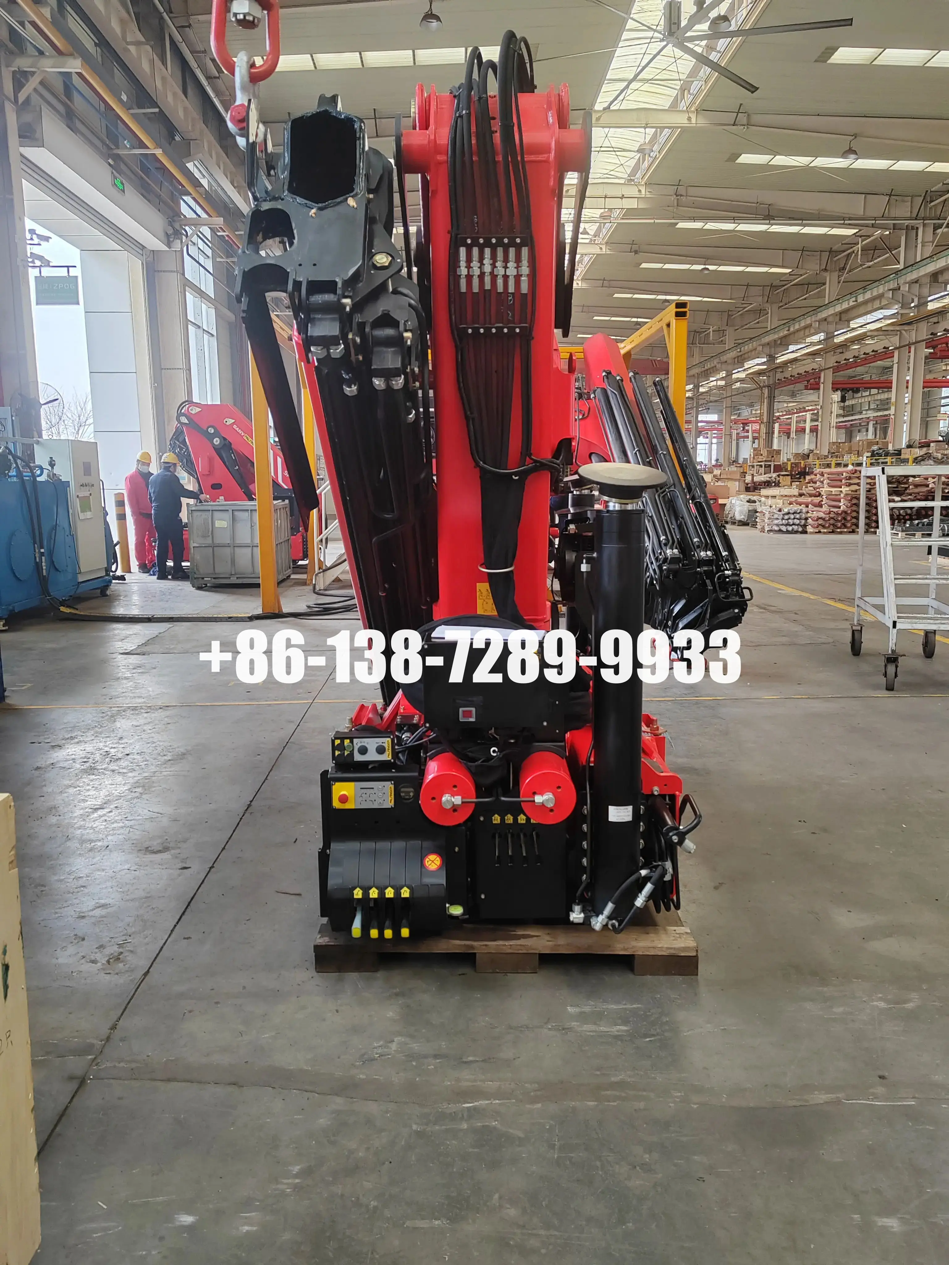 New Palfinger SPK23500 11 Ton Truck Mounted Knuckle Boom crane for Isuzu Volvo Stania Mercedes-Benz heavy truck chassis