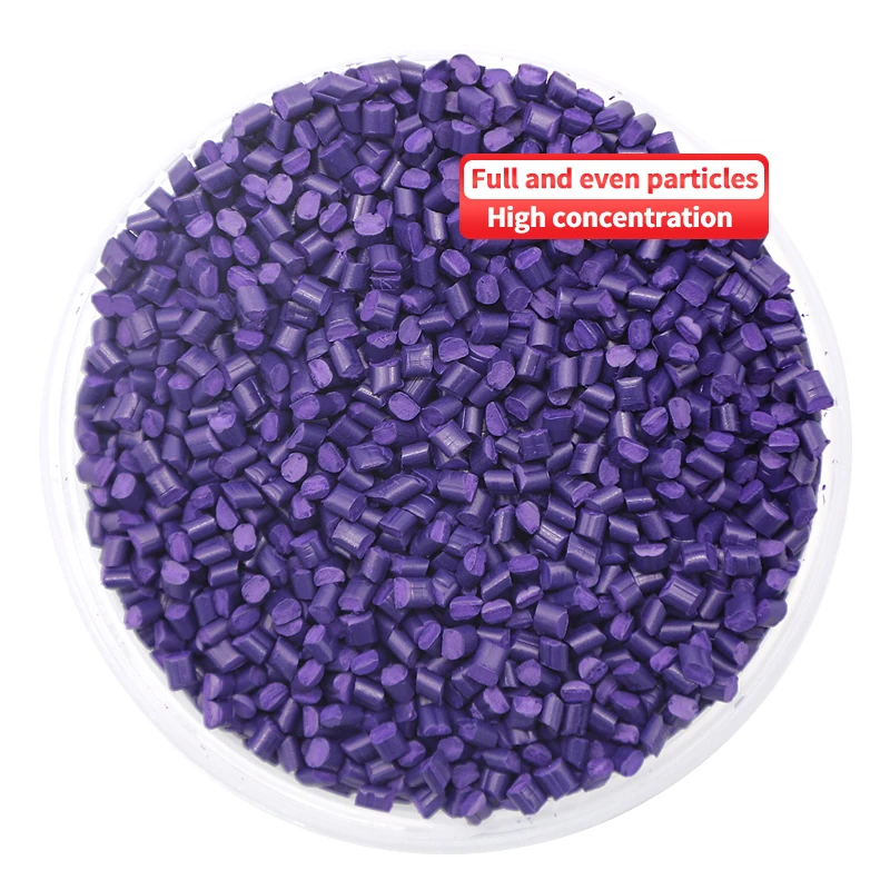 Purple Masterbatch Producer Pe Pp Pet Pla Abs Purple Plastic Masterbatch/color Master Batch Manufacturer