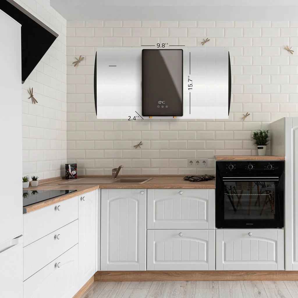 ETL 240V 9000W Multi Point Wholehouse Chauffe Eau Tankless Instantaneous Electric Water Heater For Hotel