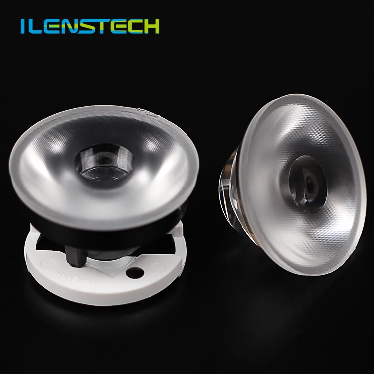 Hot selling  led lens optical led lens 36mm diameter acrylic 24deg  for outdoor lighting from ilenstech