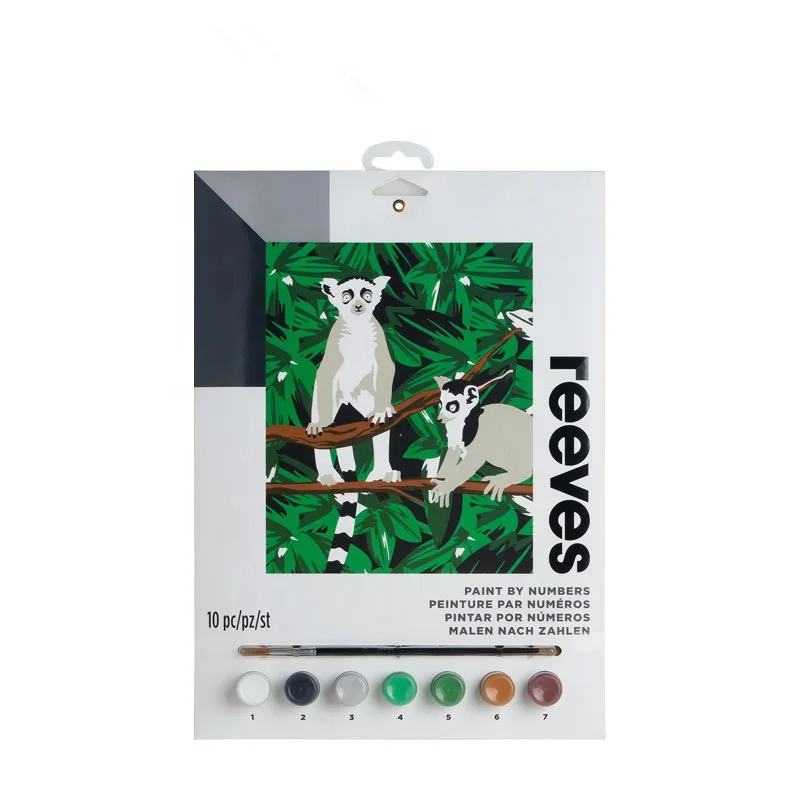 popular sale joy play hand painting kit paint by numbers kids