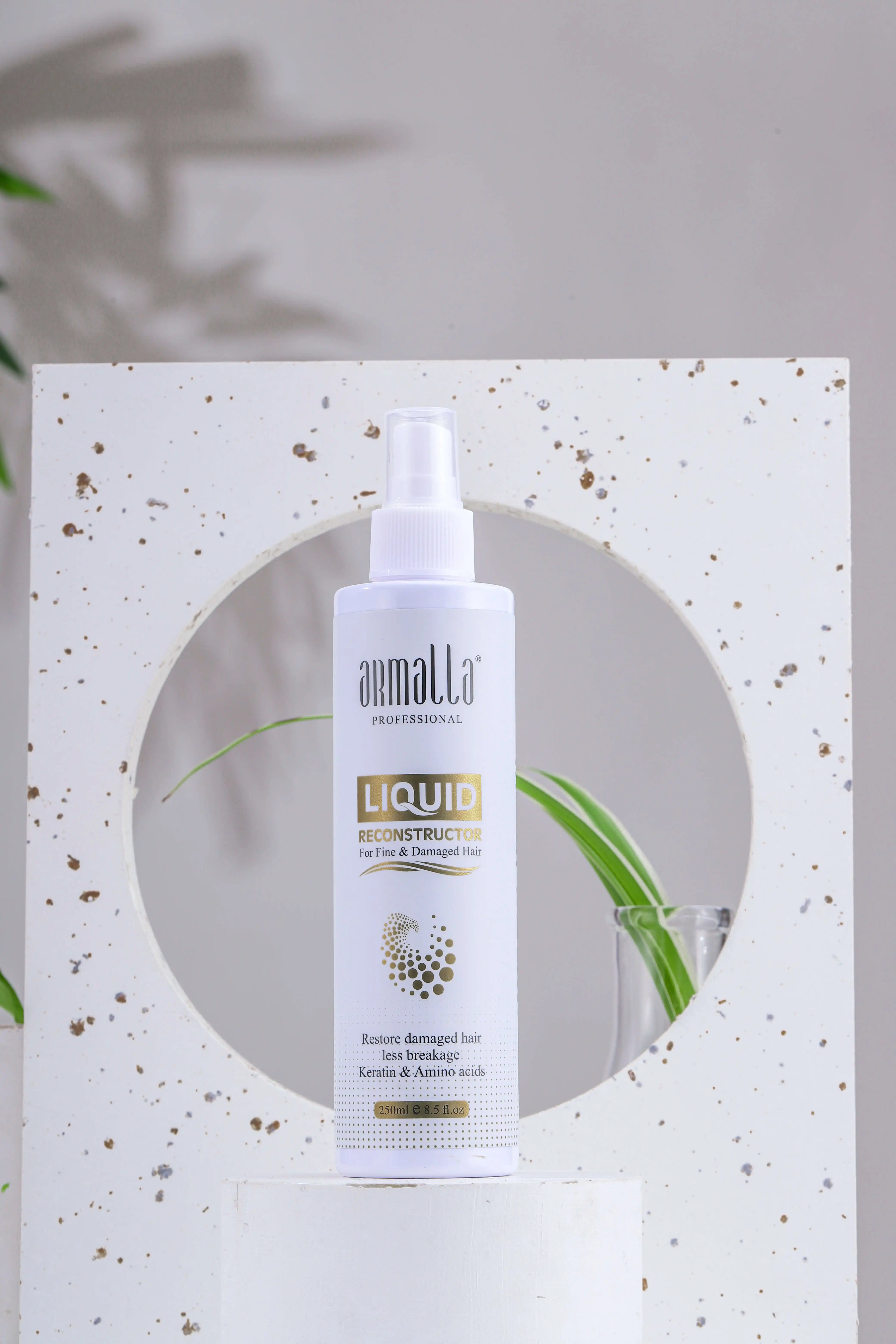 Armalla Keratin & Amino acids Hair Spray Restore damaged hair Liquid Reconstructor Hair Spray
