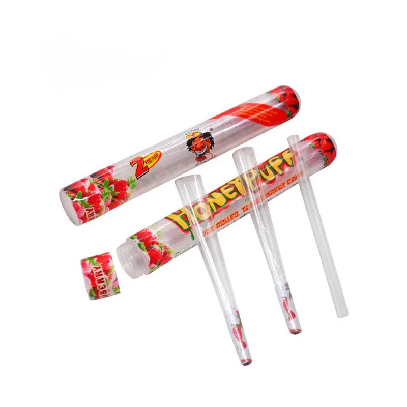 
Transparent tube strawberry flavor length 78mm filter tip 24 tubes a tube 2 packs in a box 