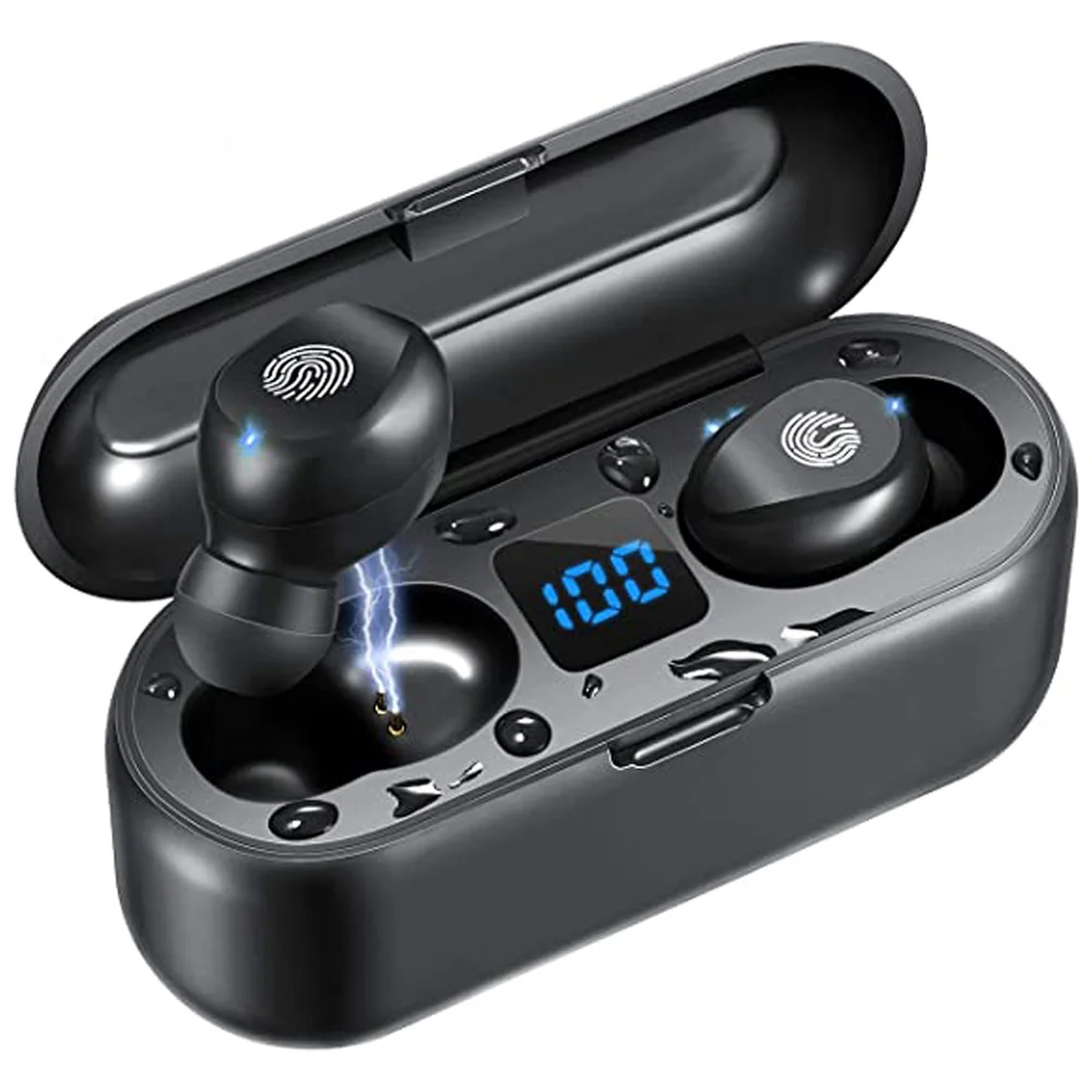  Горячий продавать дешевые F9-5 громкой связи сенсорный Auriculares Bluetooth TWS наушники-вкладыши беспроводные наушники для телефона Бытовая