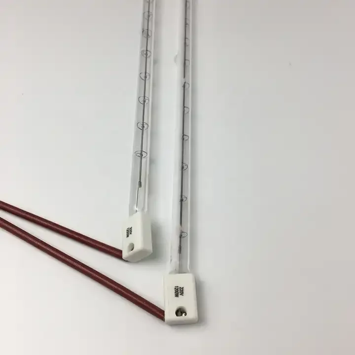 Ir Ceramic Heating Lamps 2500W 3000W Infrared Quartz Heater Bulb Infrared Heat Lamp 1500W 2000W For Medical