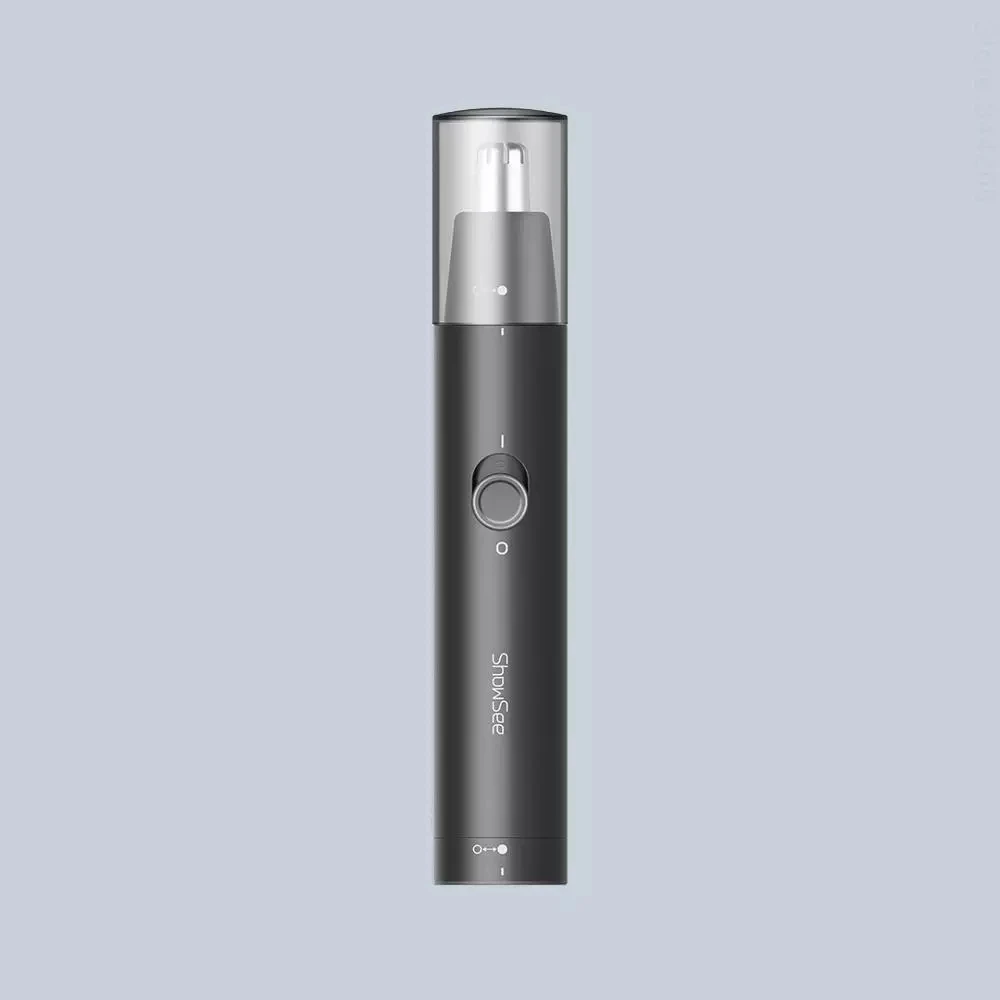 Электрический мини-триммер для волос в носу Xiaomi Youpin SHOWSEE машинка стрижки ножницы удаления 2020 водонепроницаемый